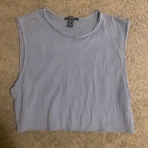 Forever 21 Blue muscle tank